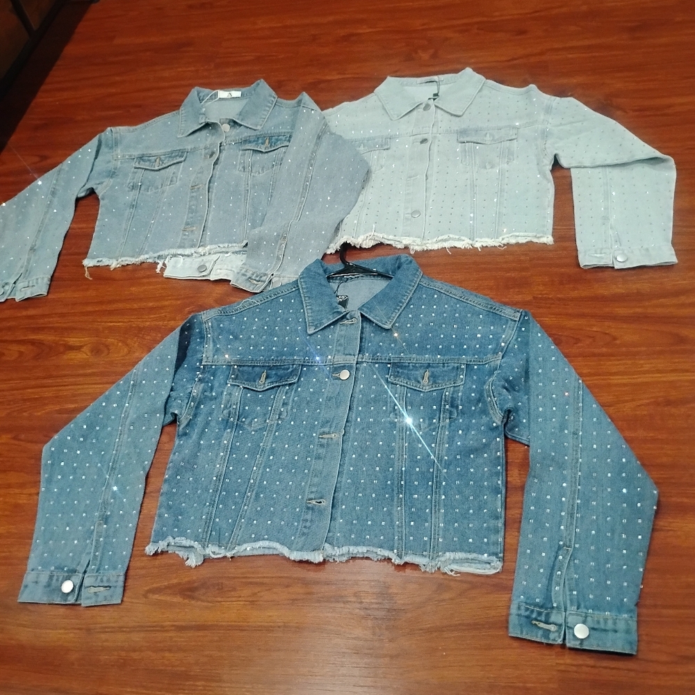 Denim Jacket - Light & Medium Blue Options